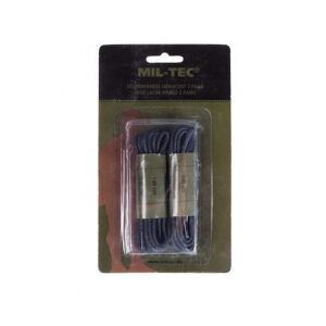Mil-Tec Shoelaces Black 2pcs 140cm
