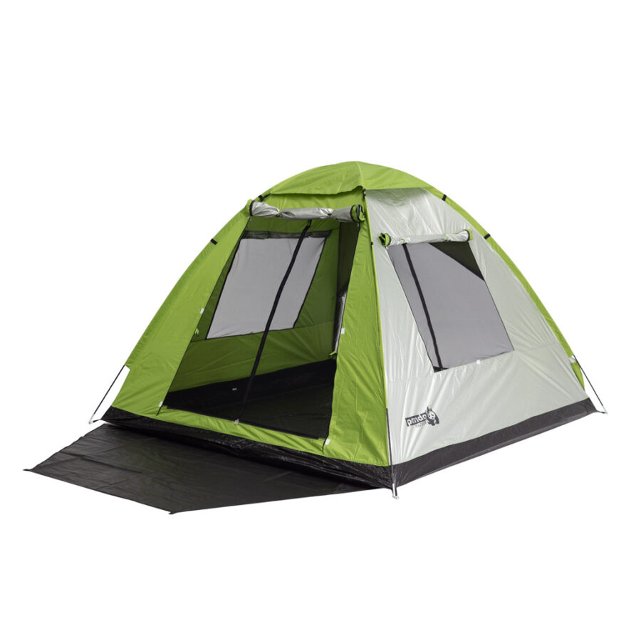 Tent 4 People PANDA OPEN AIR 240x240x175cm 10330 Green